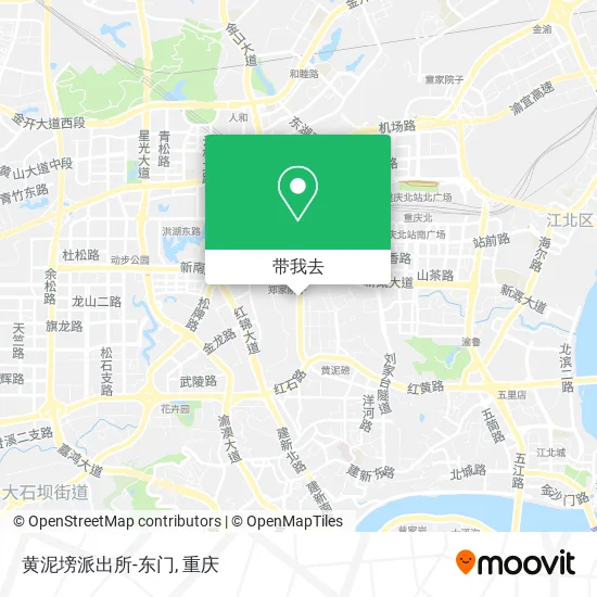 黄泥塝派出所-东门地图