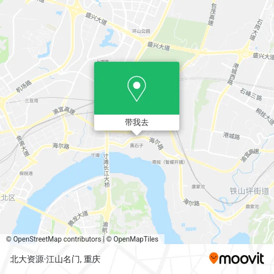 北大资源·江山名门地图