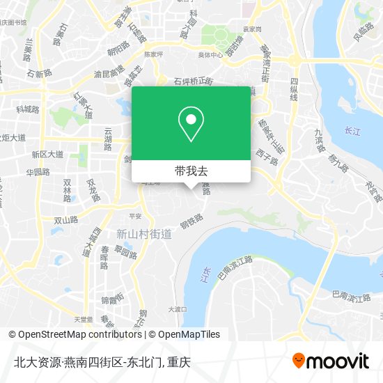 北大资源·燕南四街区-东北门地图