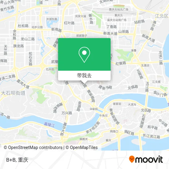 B+B地图