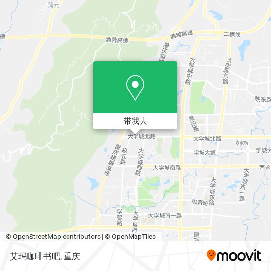 艾玛咖啡书吧地图