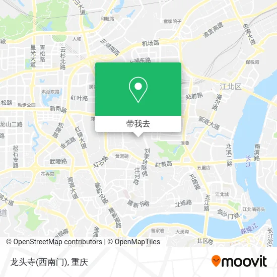 龙头寺(西南门)地图