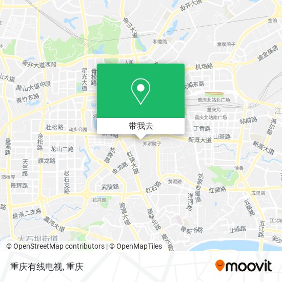 重庆有线电视地图