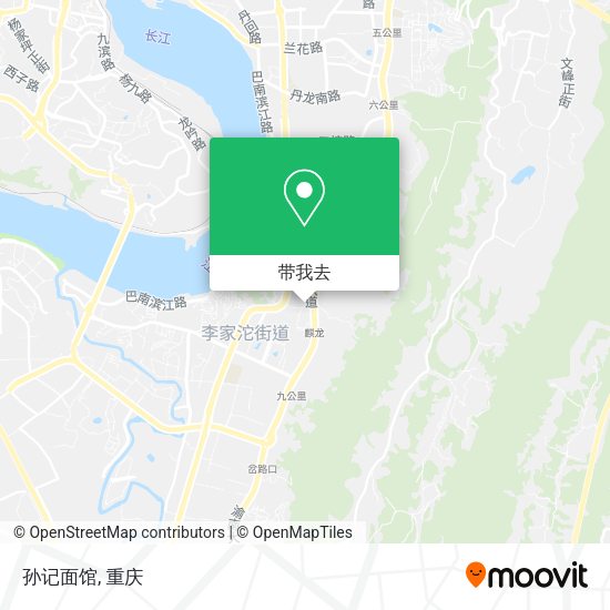 孙记面馆地图