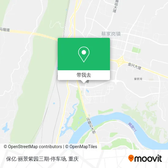 保亿·丽景紫园三期-停车场地图