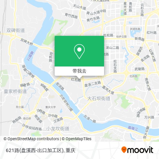 621路(盘溪西-出口加工区)地图