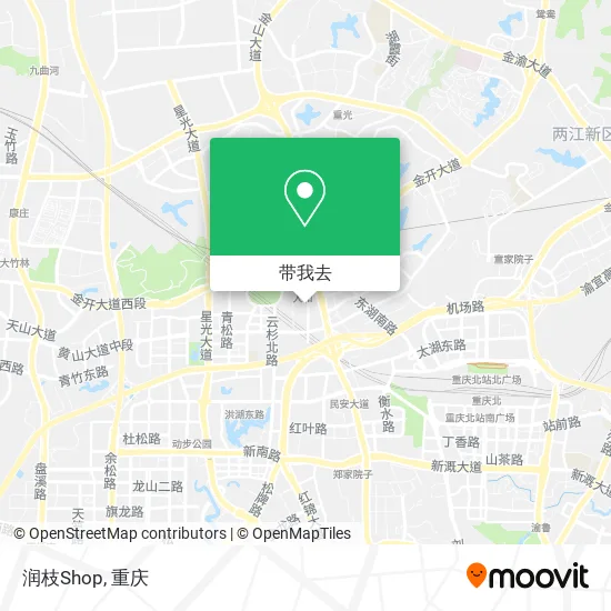润枝Shop地图