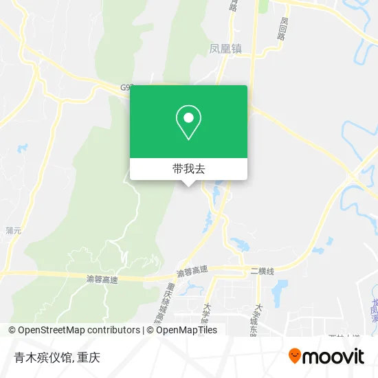 青木殡仪馆地图