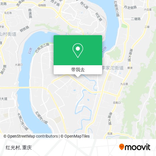 红光村地图