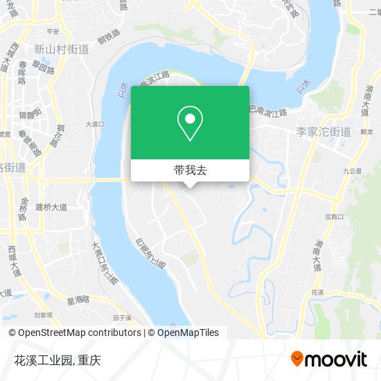 花溪工业园地图