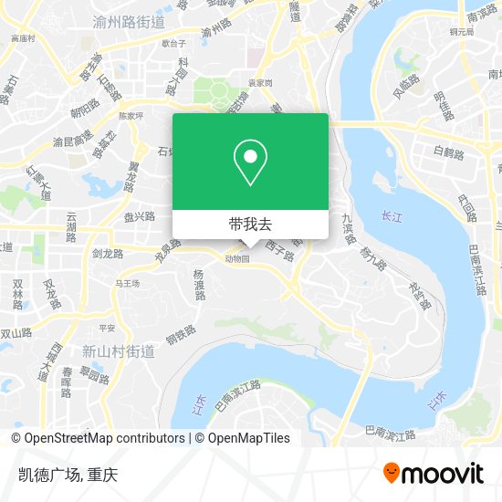 凯德广场地图