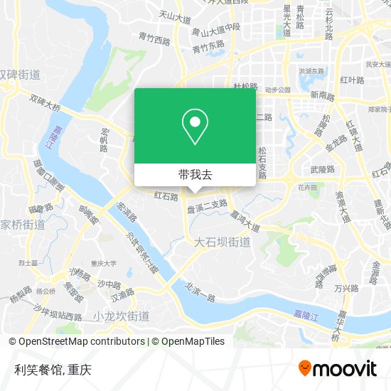 利笑餐馆地图
