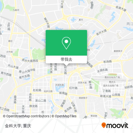 金科大学地图