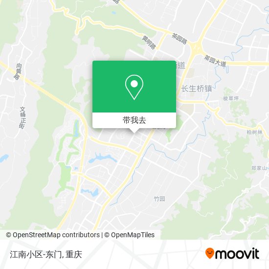 江南小区-东门地图