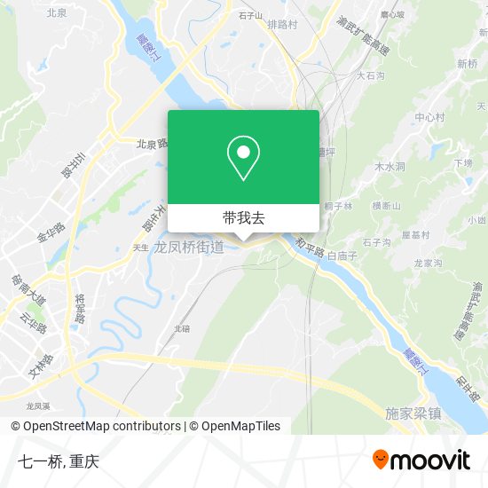 七一桥地图