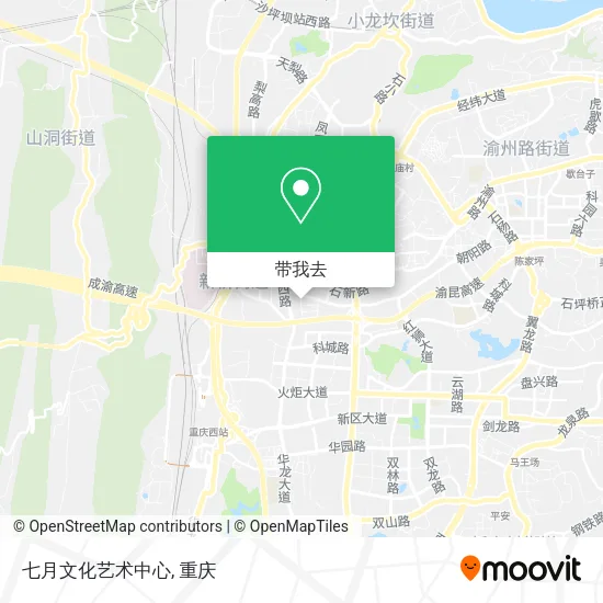 七月文化艺术中心地图