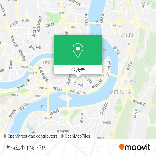 客满堂小干锅地图