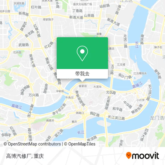 高博汽修厂地图