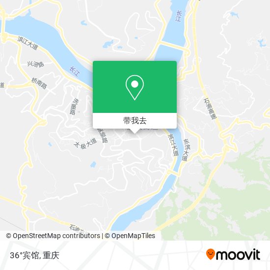 36°宾馆地图