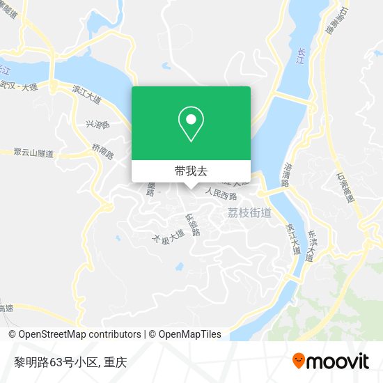 黎明路63号小区地图