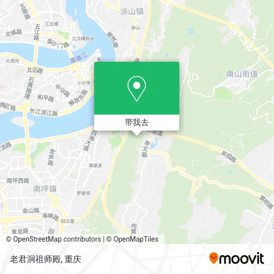 老君洞祖师殿地图