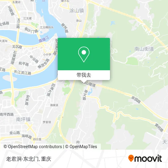 老君洞-东北门地图