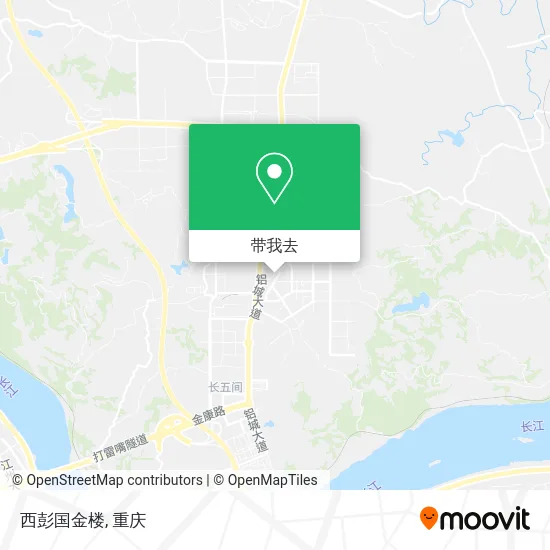 西彭国金楼地图