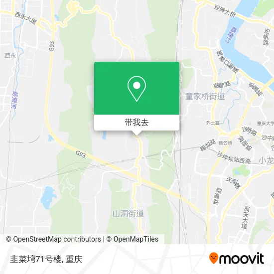 韭菜塆71号楼地图
