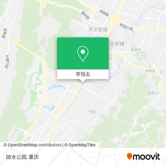 踏水公园地图