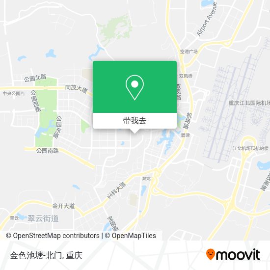 金色池塘-北门地图