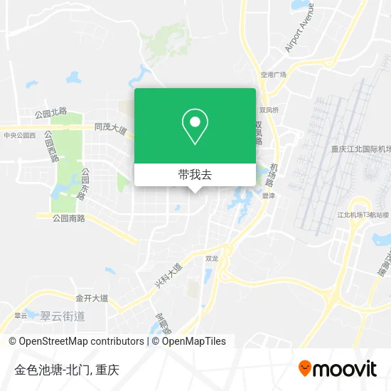 金色池塘-北门地图