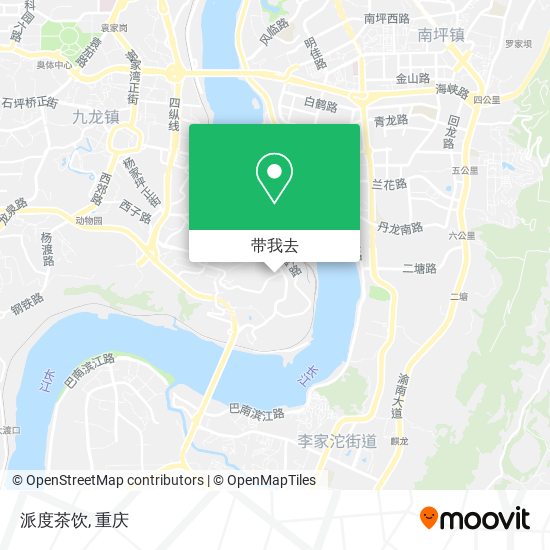 派度茶饮地图