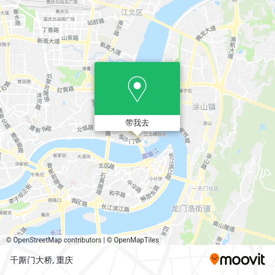千厮门大桥地图