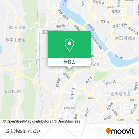 重庆沙商集团地图