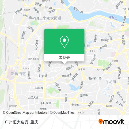 广州恒大皮具地图