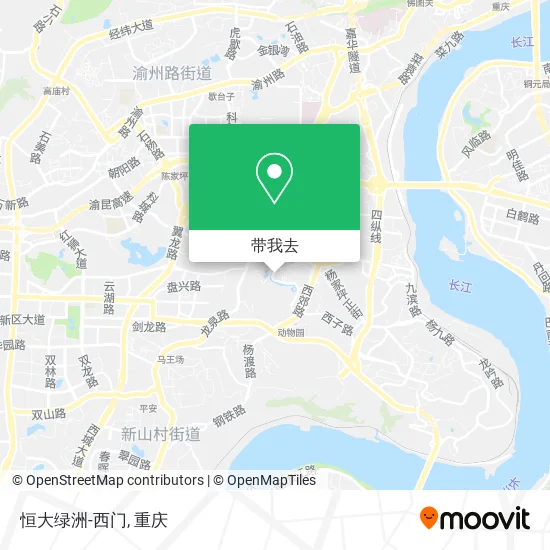 恒大绿洲-西门地图