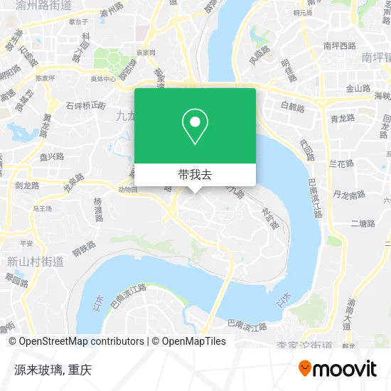 源来玻璃地图