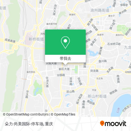 朵力·尚美国际-停车场地图