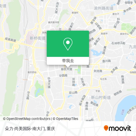 朵力·尚美国际-南大门地图