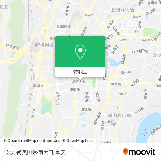 朵力·尚美国际-南大门地图