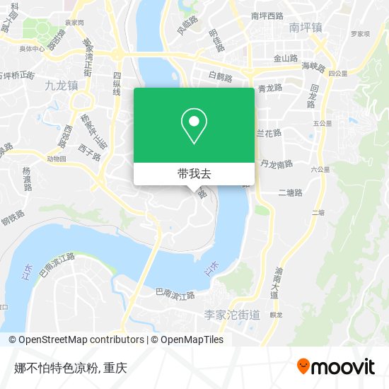娜不怕特色凉粉地图