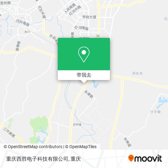 重庆西胜电子科技有限公司地图
