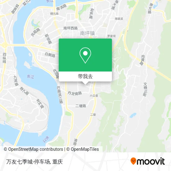 万友七季城-停车场地图