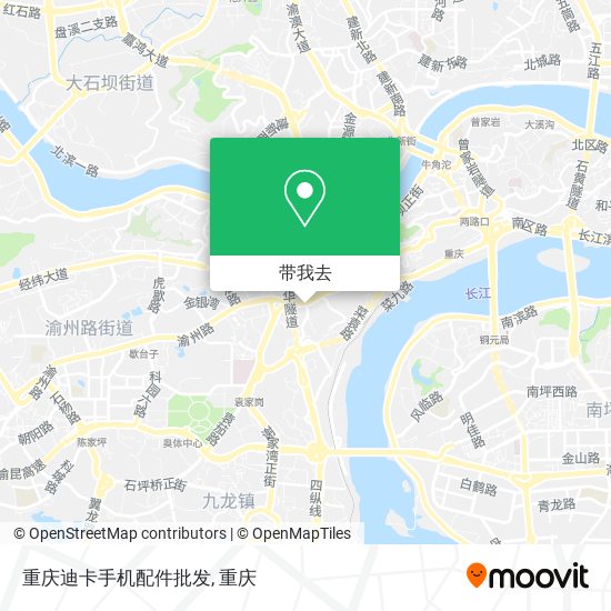 重庆迪卡手机配件批发地图