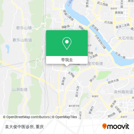袁大俊中医诊所地图