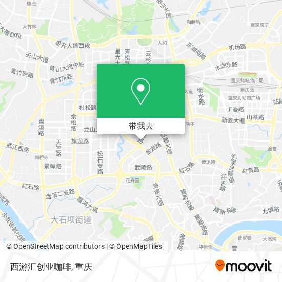 西游汇创业咖啡地图