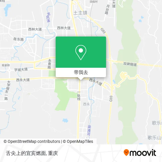 舌尖上的宜宾燃面地图