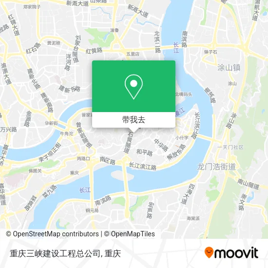 重庆三峡建设工程总公司地图