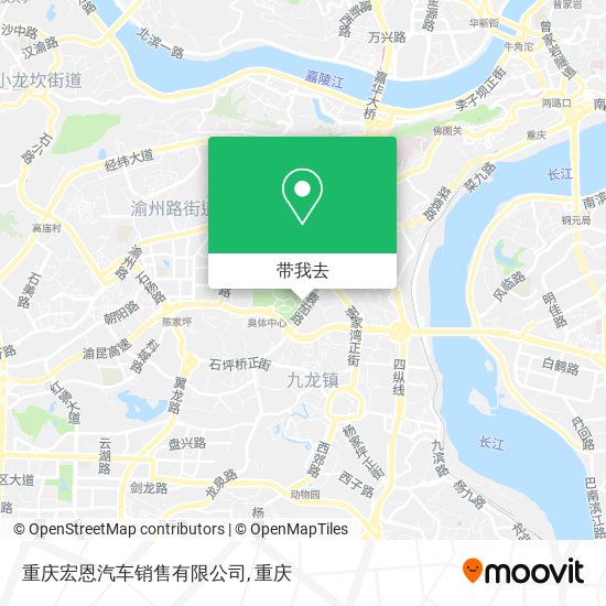 重庆宏恩汽车销售有限公司地图
