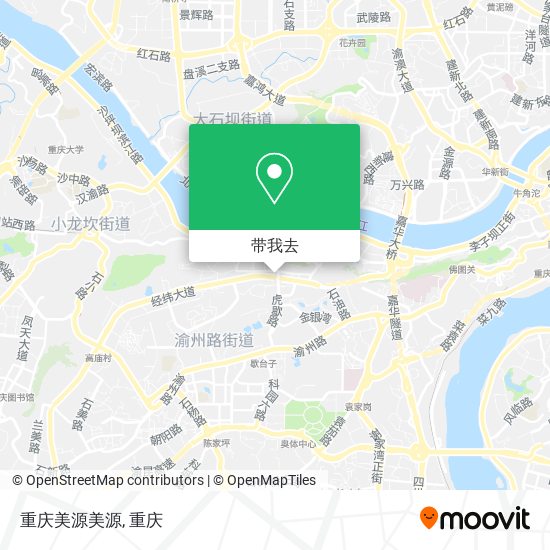 重庆美源美源地图